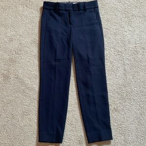 JCrew “Cameron” Size 2 Navy Blue Pants